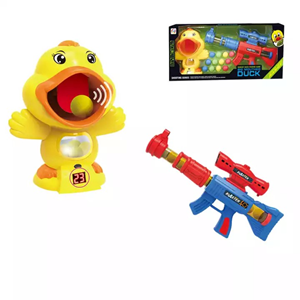 ست اسباب بازی تفنگ بازی مدل اردک Shooting to Mouth Duck کد 666-اسباب بازی تفنگ